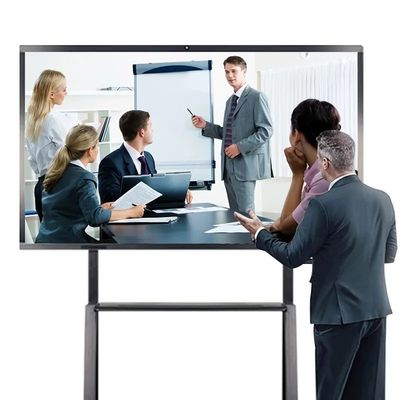 Màn hình bảng màu tương tác LCD kỹ thuật số đa phương tiện 85 inch cho phòng họp